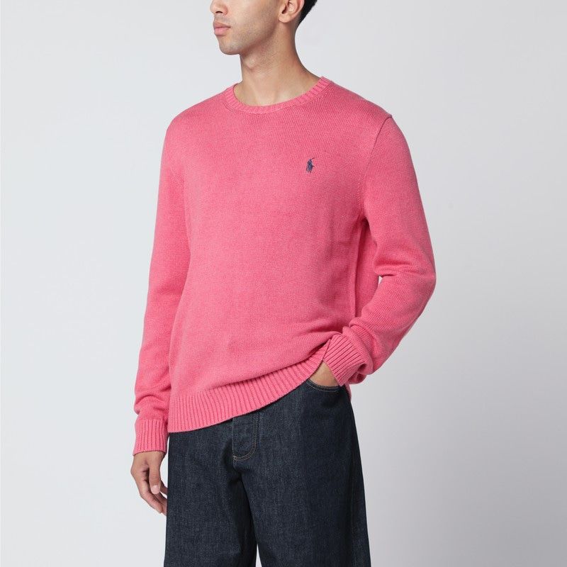 POLO  Crewneck Cotton Sweater for Men-OSI