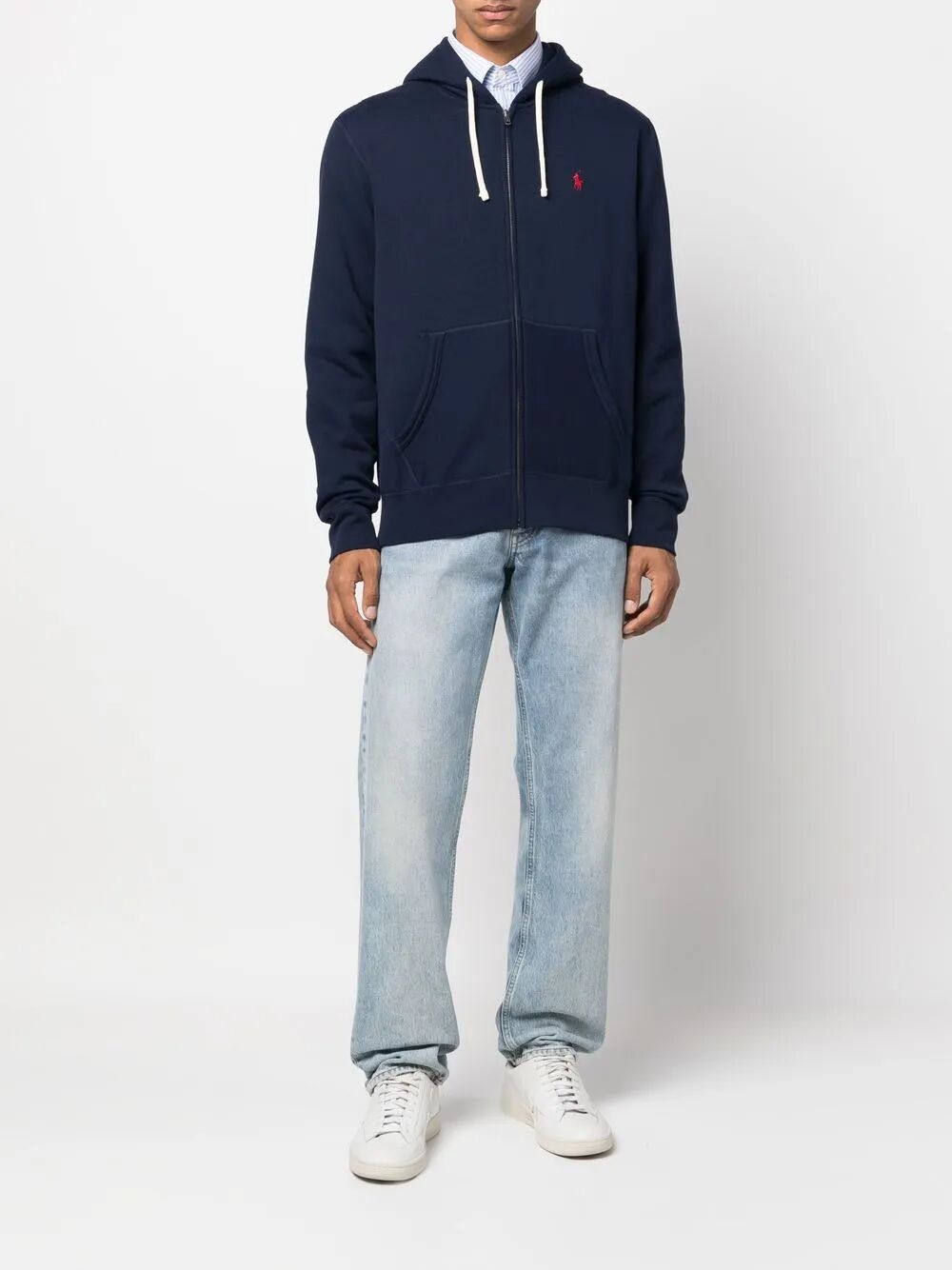 POLO  Long Sleeve Knit Sweatshirt-OSI