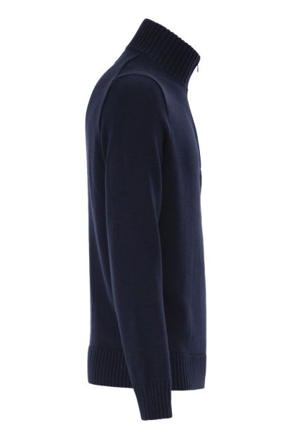 POLO  Classic Cotton Turtleneck Jumper with Zip Fastening-OSI