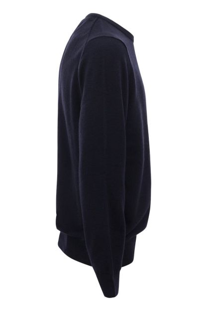 POLO  Crew-Neck Wool Sweater for Men-OSI