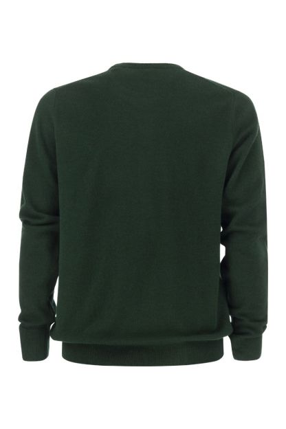 POLO  Men's Classic Crew-Neck Wool Sweater-OSI