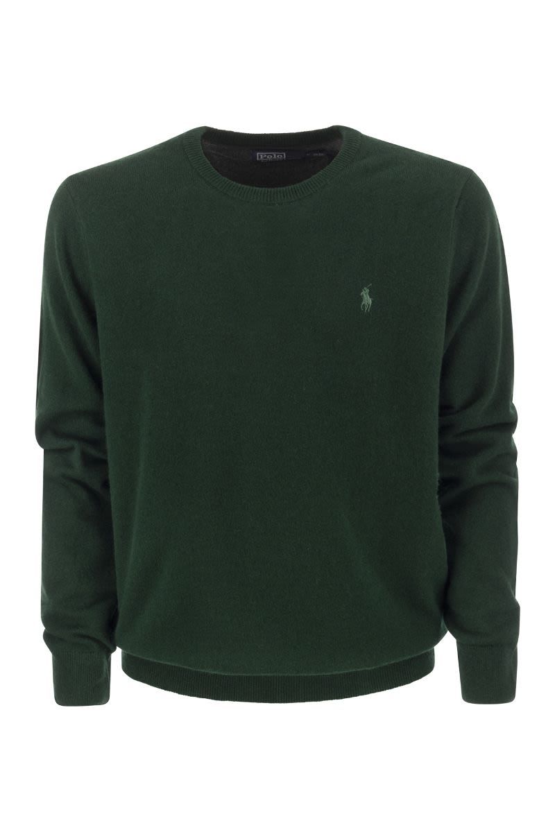 POLO  Men's Classic Crew-Neck Wool Sweater-OSI