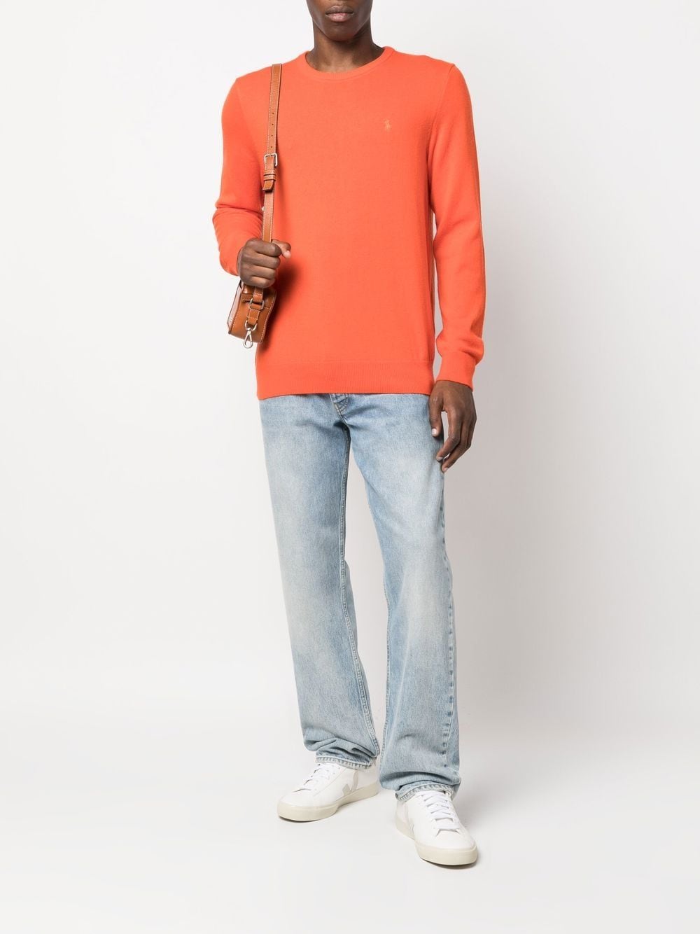 POLO  Men's Long Sleeve Basic Pullover-OSI
