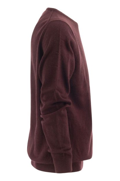 POLO  Classic Crew-Neck Wool Sweater for Men-OSI