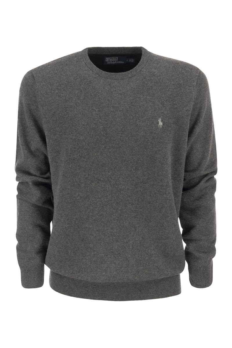 POLO  Long Sleeve Crew Neck Pullover (Men's)-OSI