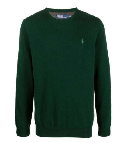  Wool Sweater with Signature Polo Pony Motif for Men-OSI