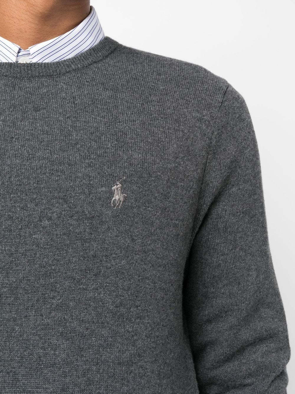POLO  Long Sleeve Crew Neck Pullover for Men-OSI