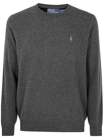POLO  Long Sleeve Crew Neck Pullover for Men-OSI
