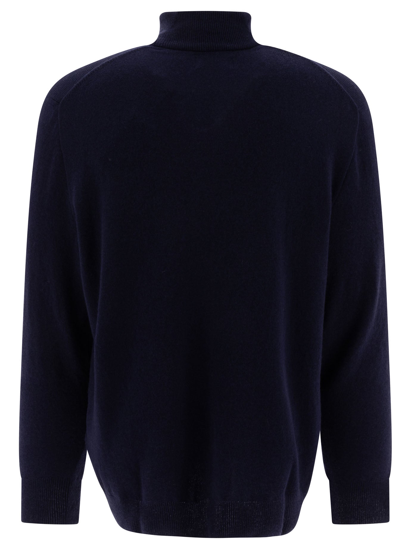 POLO  Wool Half-Zip Sweater for Men - Regular Fit-OSI