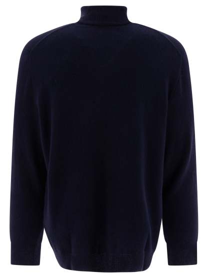 POLO  Wool Half-Zip Sweater for Men - Regular Fit-OSI