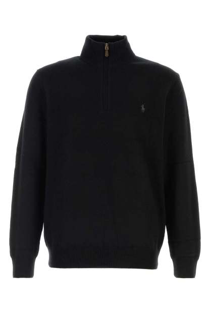 POLO  Men's Wool Half Zip Pullover-OSI