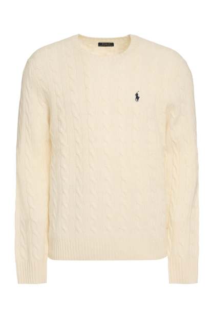 POLO  Wool Blend Pullover Sweater-OSI