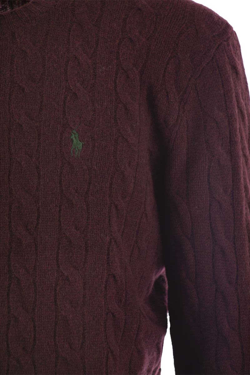 POLO  Men's Cable Knit Sweater-OSI