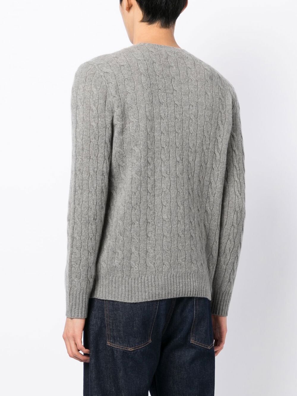 POLO  Men's Cable Knit Sweater-OSI