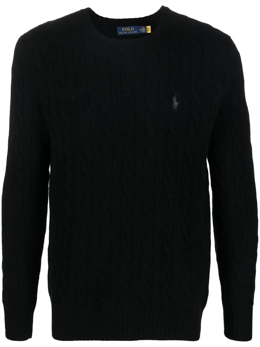 POLO  Long Sleeve Wool Cashmere Pullover for Men-OSI
