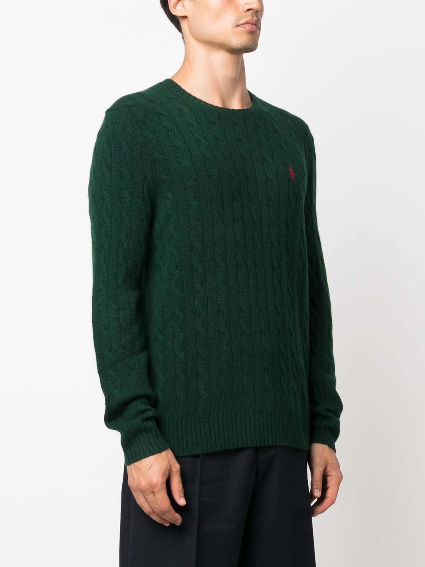 POLO  Men's Cable Knit Sweater-OSI