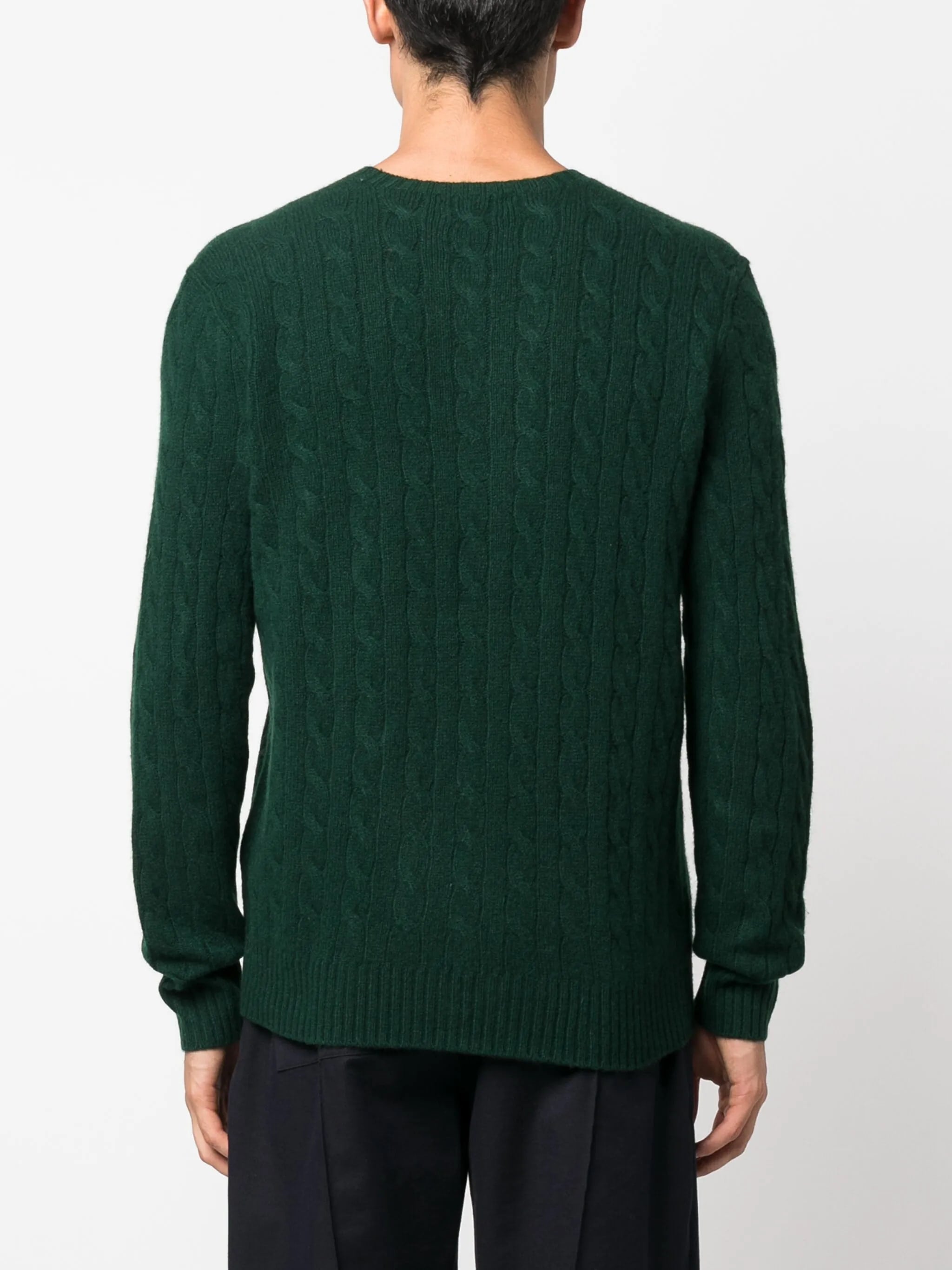 POLO  Men's Cable Knit Sweater-OSI