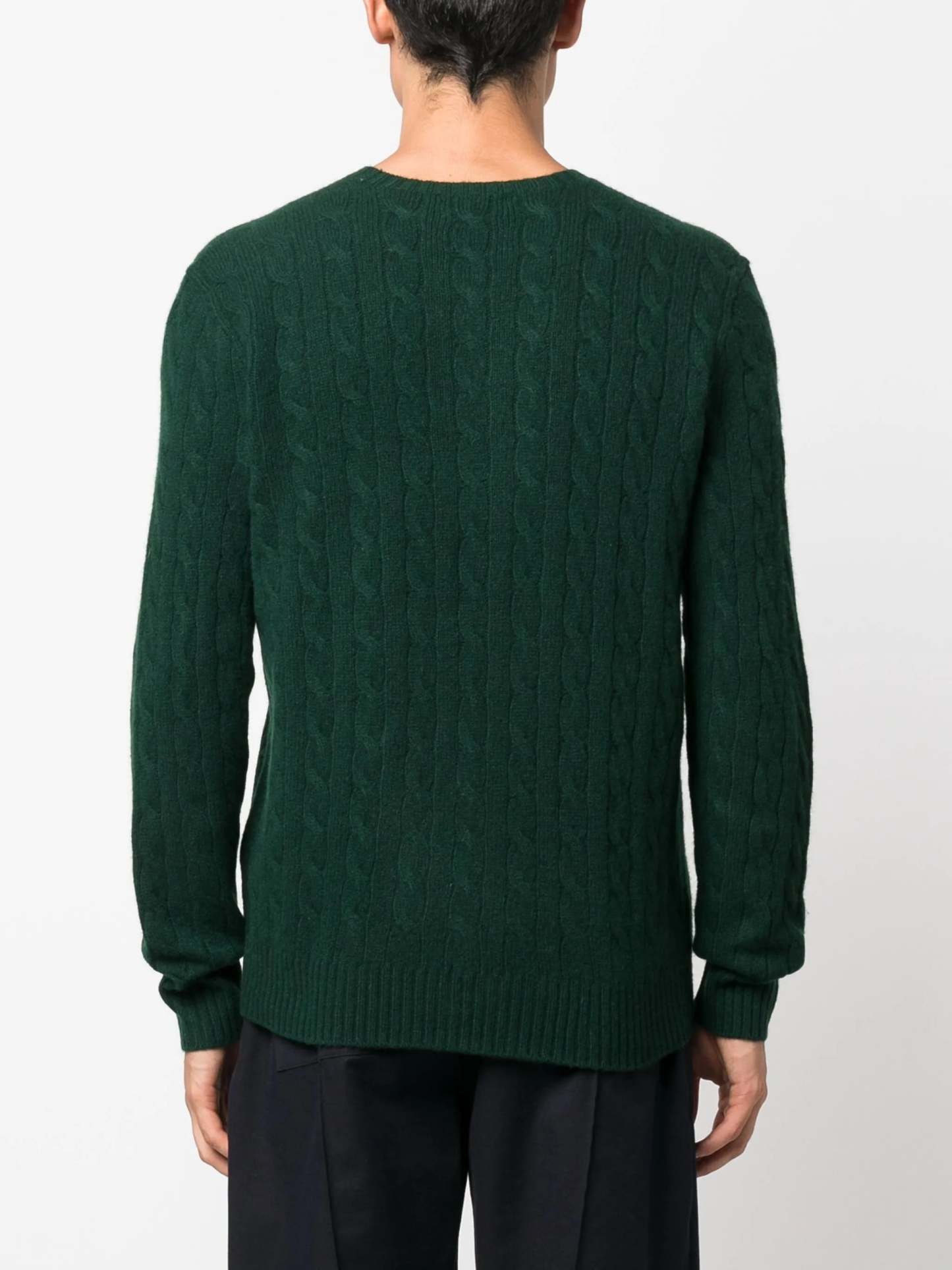 POLO  Men's Cable Knit Sweater-OSI
