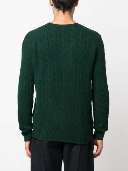 POLO  Men's Cable Knit Sweater-OSI