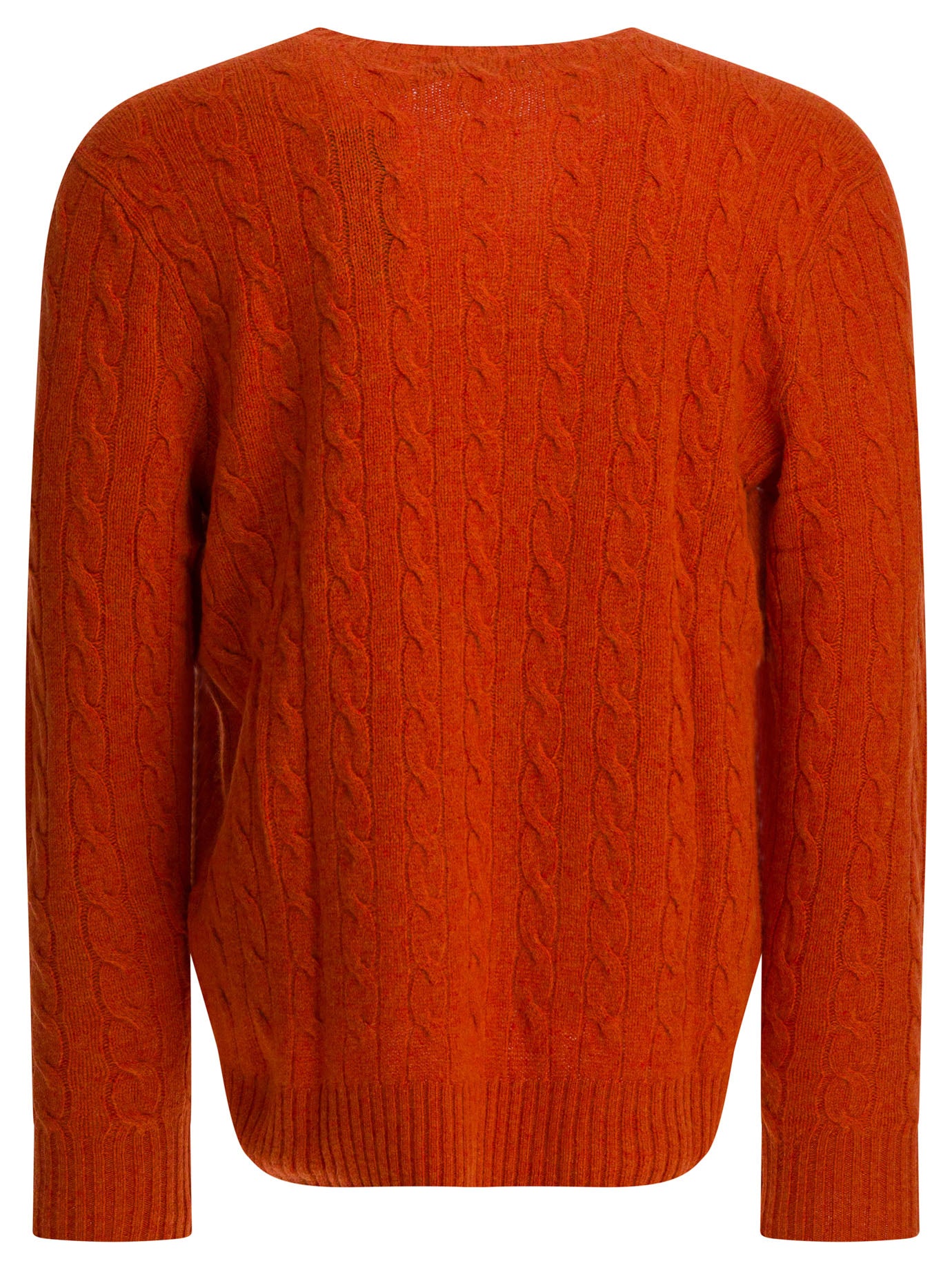 POLO  Wool and Cashmere Sweater - Regular Fit for Men-OSI