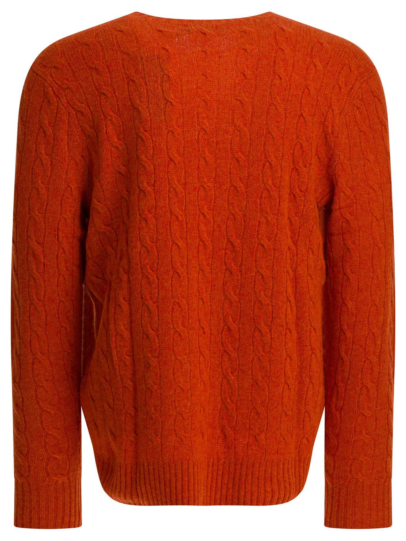 POLO  Wool and Cashmere Sweater - Regular Fit for Men-OSI