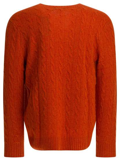 POLO  Wool and Cashmere Sweater - Regular Fit for Men-OSI
