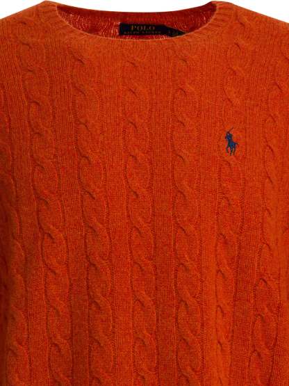 POLO  Wool and Cashmere Sweater - Regular Fit for Men-OSI