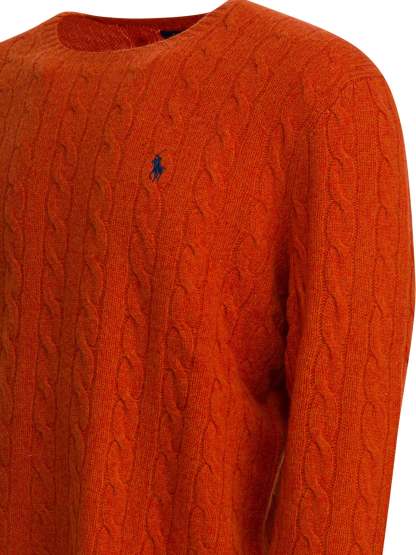 POLO  Wool and Cashmere Sweater - Regular Fit for Men-OSI