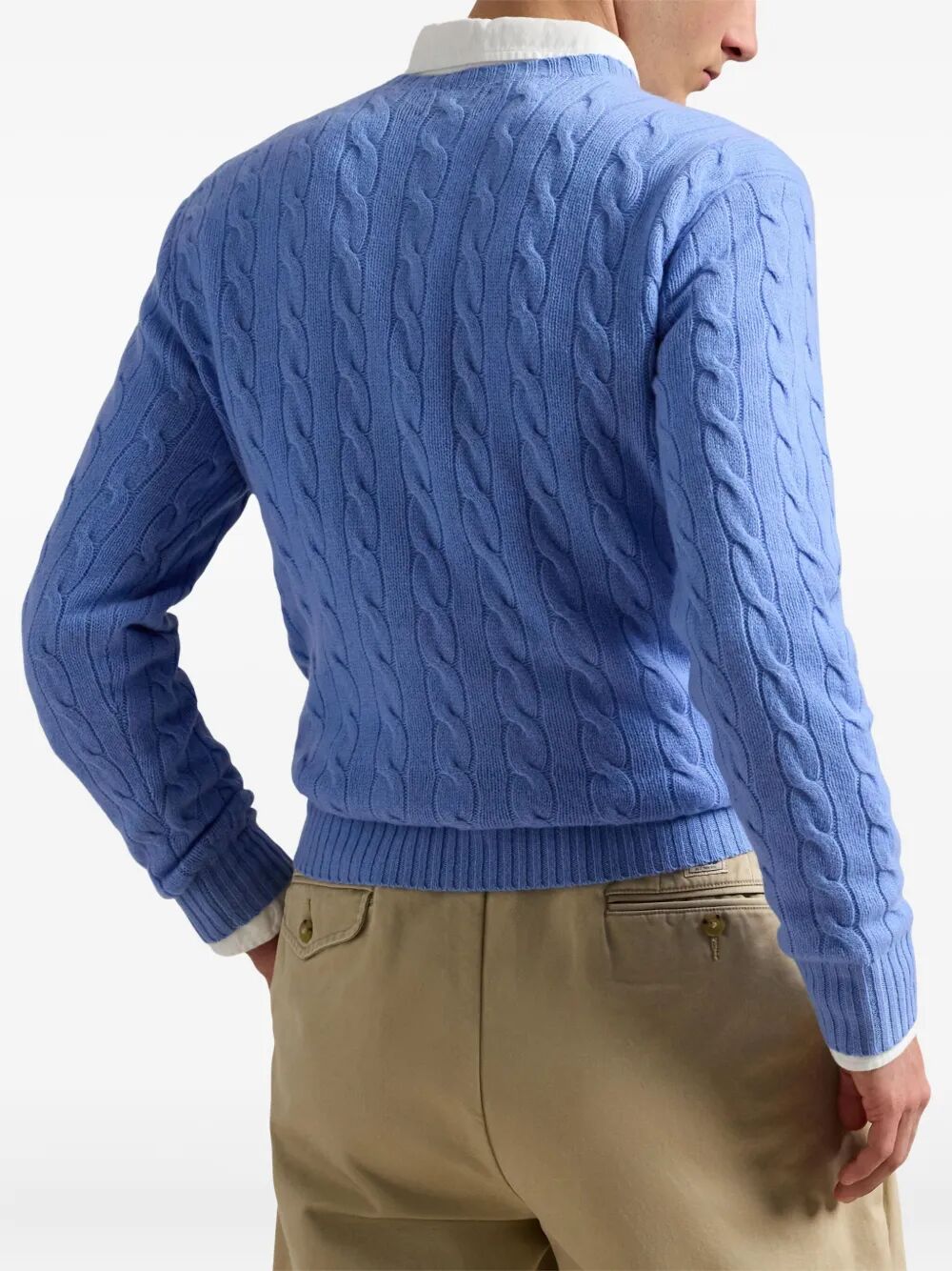 POLO  Classic Long Sleeve Pullover for Men-OSI