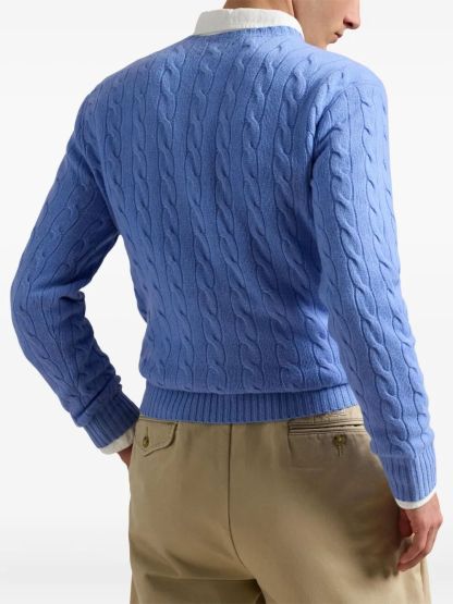 POLO  Classic Long Sleeve Pullover for Men-OSI