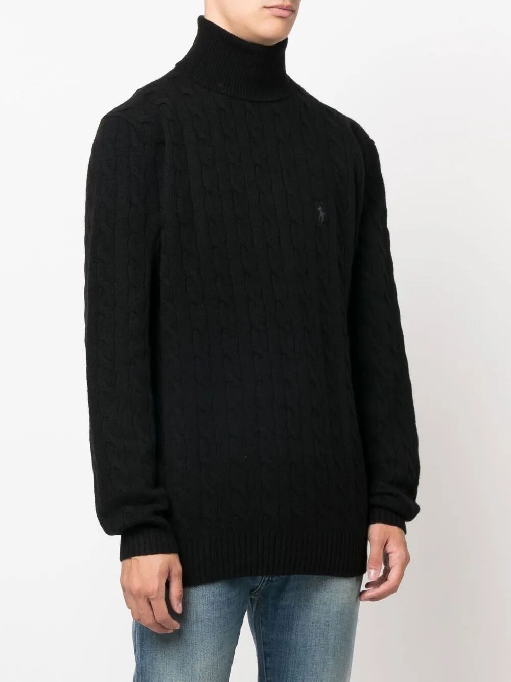 POLO  Men's Wool Blend Pullover Sweater-OSI
