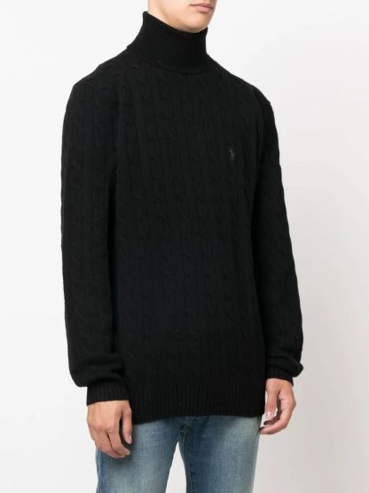 POLO  Men's Wool Blend Pullover Sweater-OSI