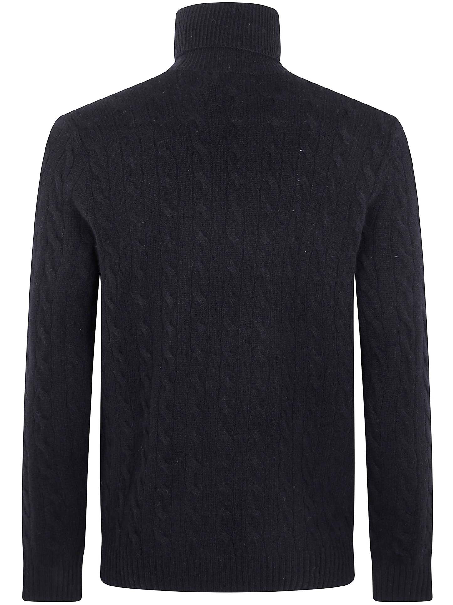 POLO  Men's Long Sleeve Wool-Cashmere Pullover-OSI