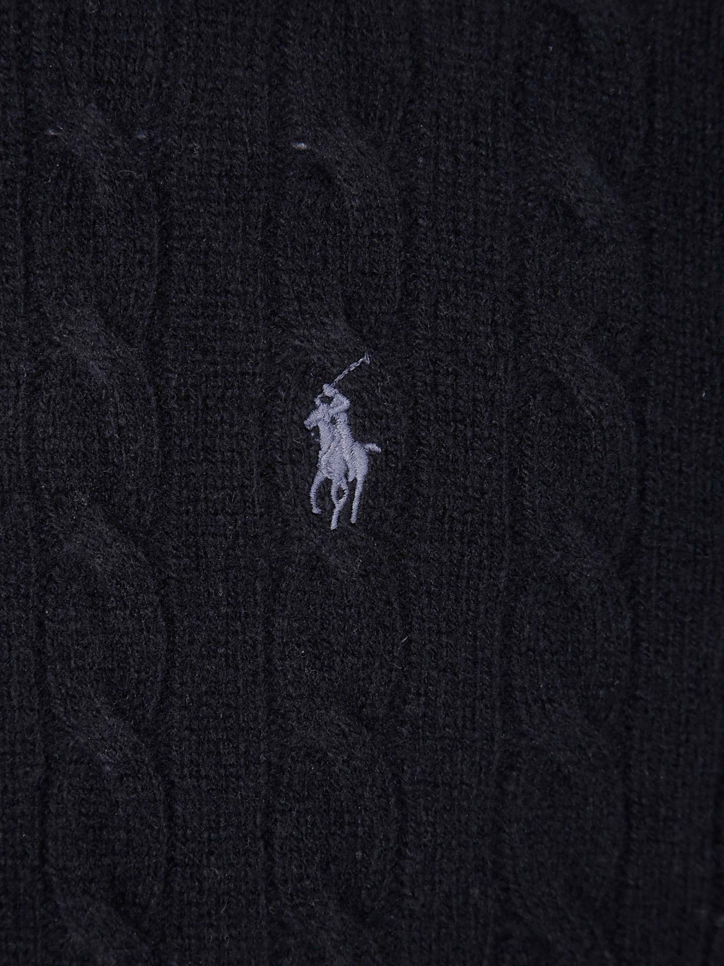 POLO  Men's Long Sleeve Wool-Cashmere Pullover-OSI