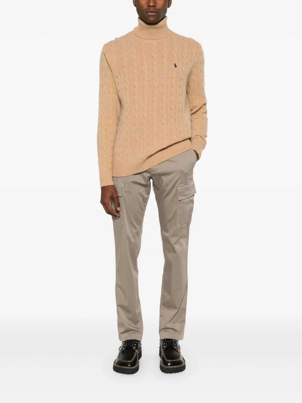 POLO  Men's Long Sleeve Pullover Sweater-OSI