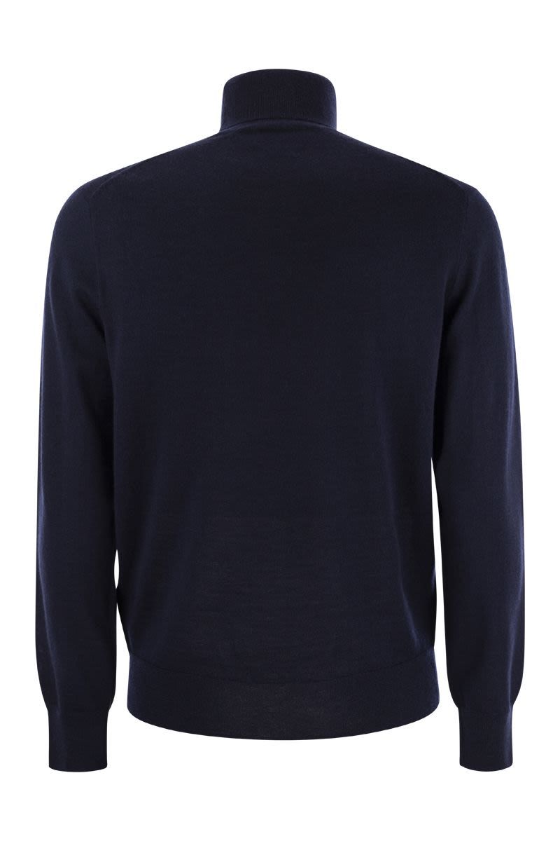 POLO  Long Sleeve Turtle Neck Pullover for Men-OSI