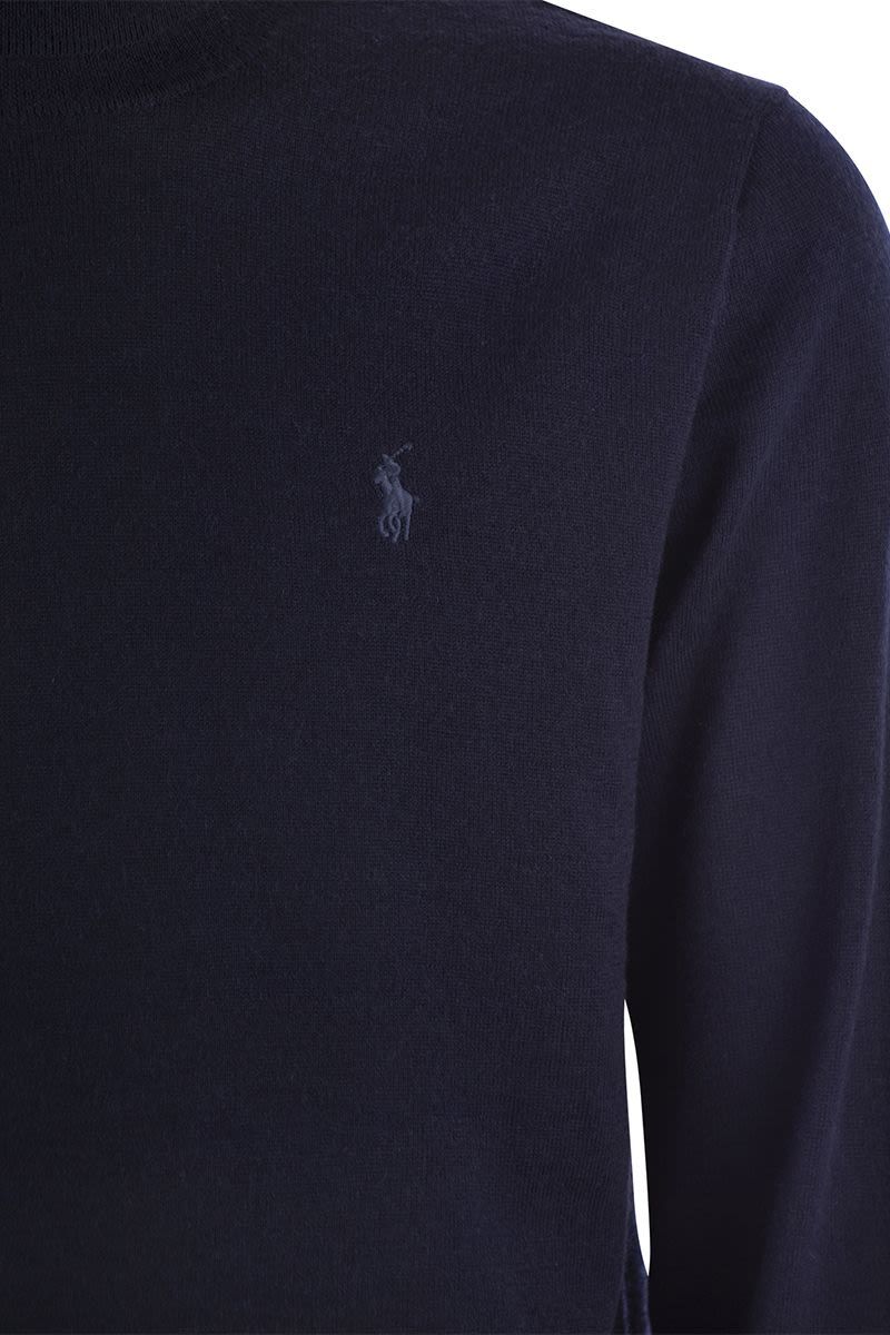 POLO  Long Sleeve Turtle Neck Pullover for Men-OSI