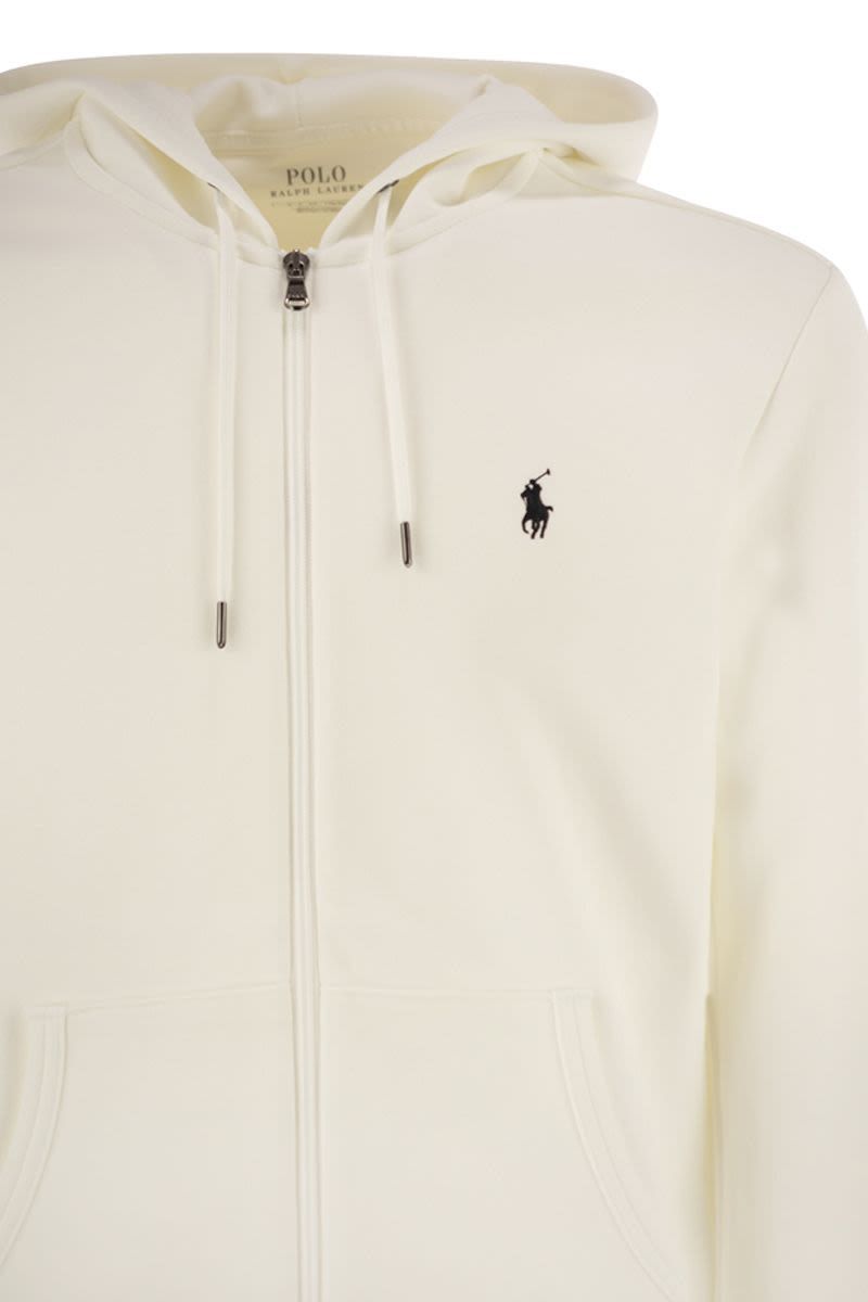 POLO  Men's Zip-Up Hoodie-OSI
