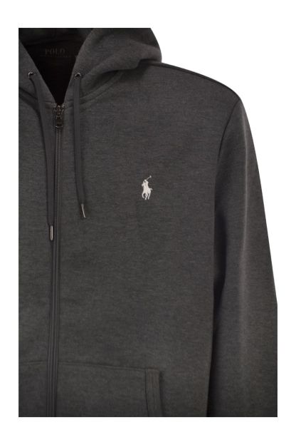 POLO  Men's Zip-Up Hoodie-OSI