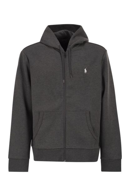 POLO  Men's Zip-Up Hoodie-OSI