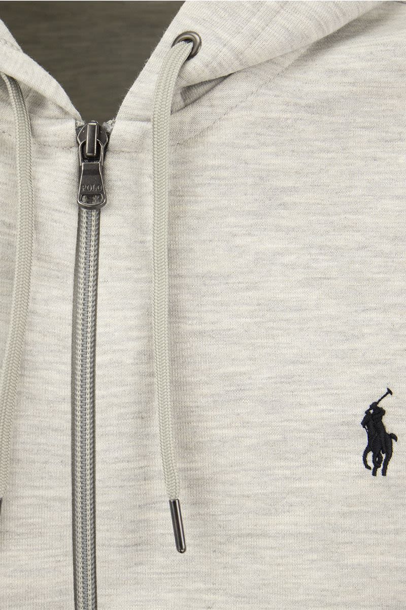 POLO  Double Knit Hoodie Sweatshirt-OSI