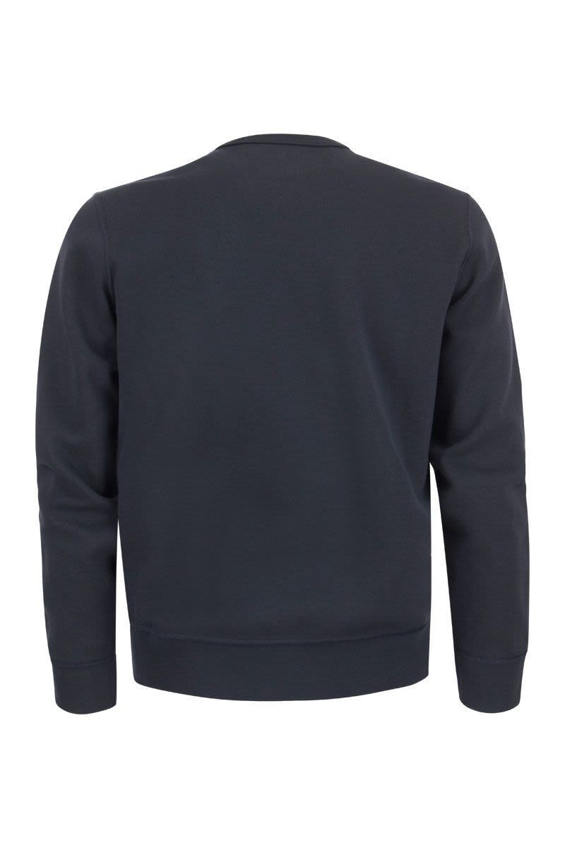 POLO  Double Knit Crew Neck Sweatshirt - Men's-OSI