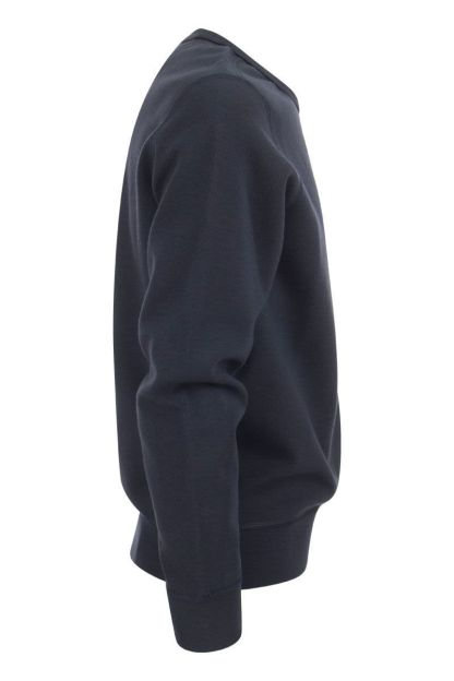 POLO  Double Knit Crew Neck Sweatshirt - Men's-OSI