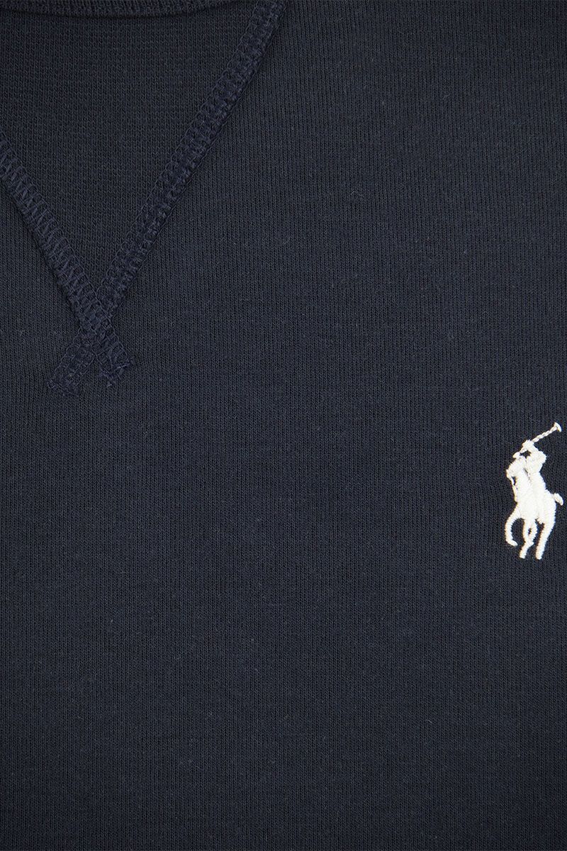 POLO  Double Knit Crew Neck Sweatshirt - Men's-OSI