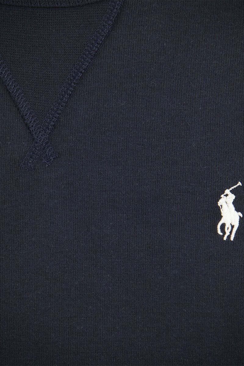 POLO  Double Knit Crew Neck Sweatshirt - Men's-OSI