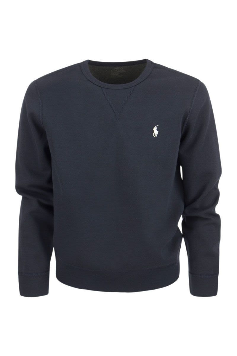 POLO  Double Knit Crew Neck Sweatshirt - Men's-OSI