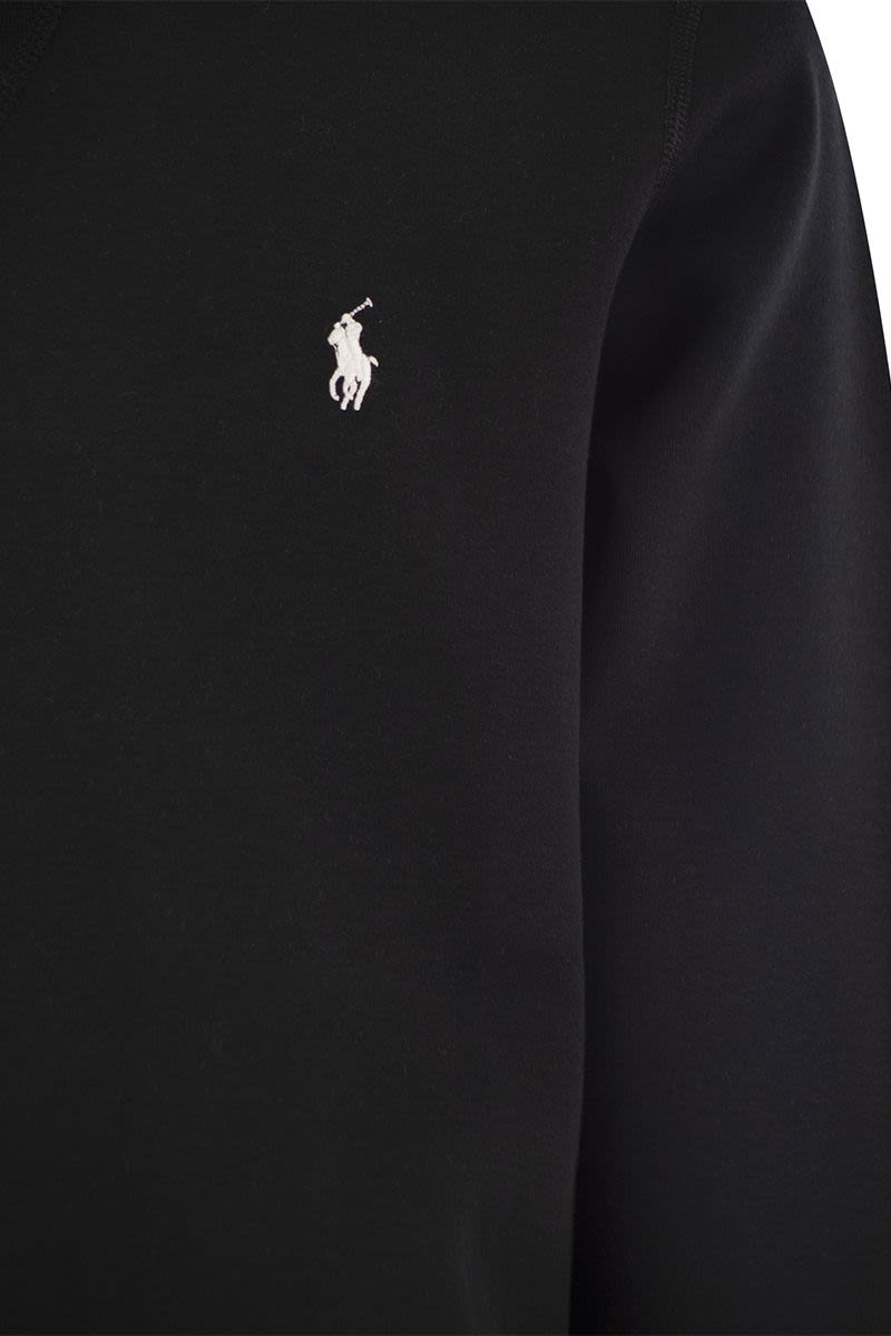 POLO  Double Knit Crew Neck Sweatshirt for Men-OSI