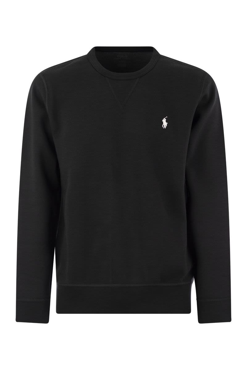 POLO  Double Knit Crew Neck Sweatshirt for Men-OSI