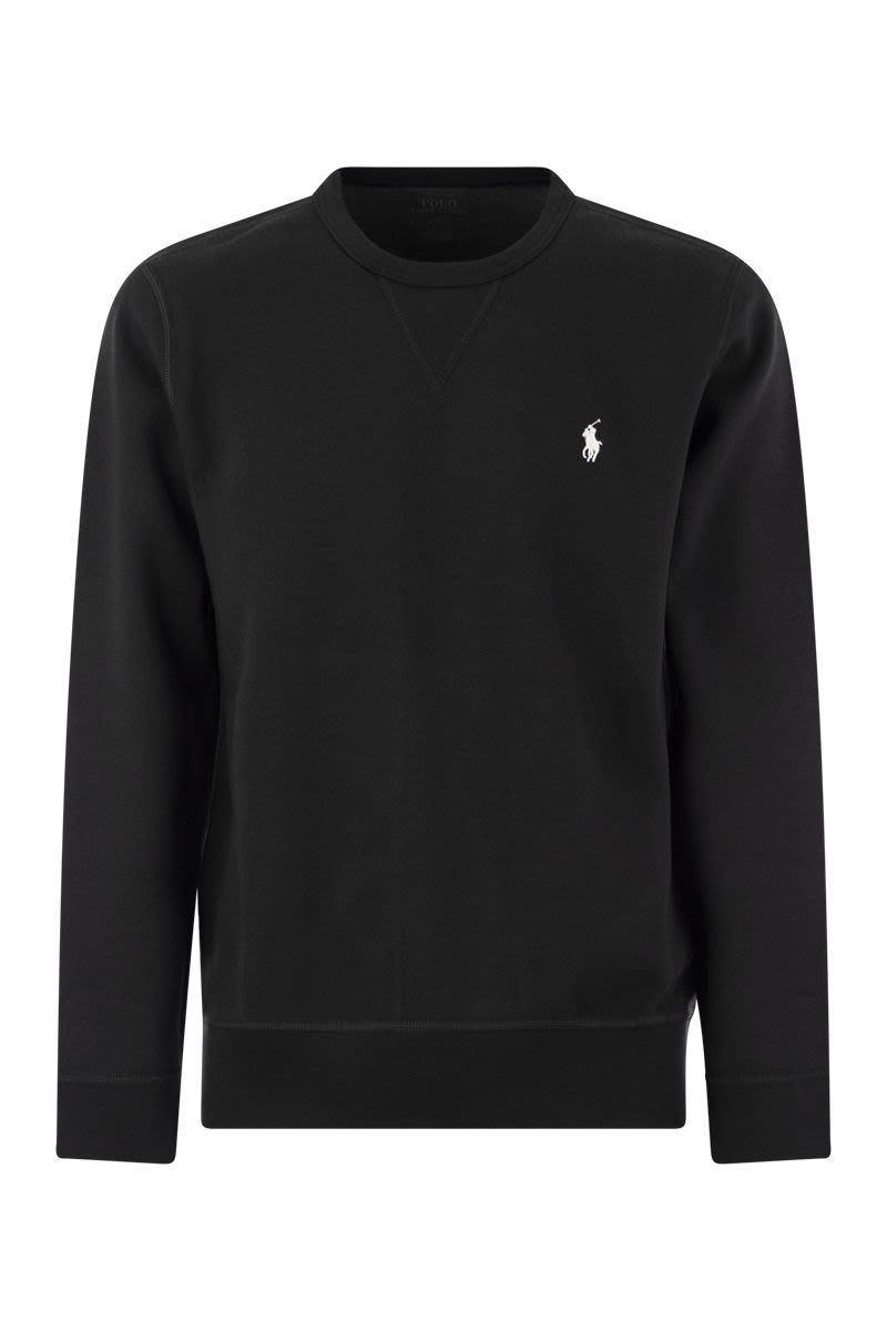 POLO  Double Knit Crew Neck Sweatshirt for Men-OSI