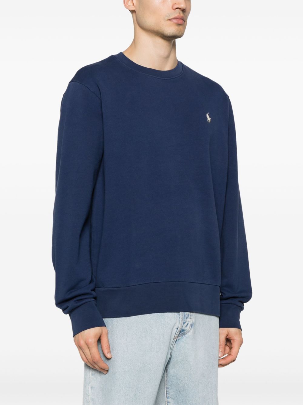 POLO  Loopback Fleece Sweatshirt - Crewneck,-OSI